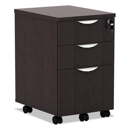 D2D Technologies ALE Mobile Box & Box & File Pedestal File- Espresso D22950329